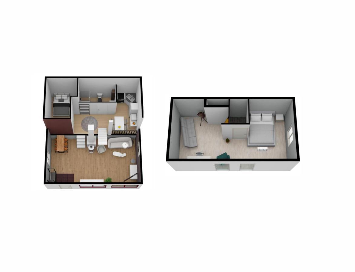 Sea Office - Modernes Ferienhaus Mit Tollem Seeblick Кирххайм Екстериор снимка